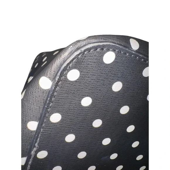 Kate Spade New York Minnie Mouse Polka Dot Backpack Black Red Bow Disney - Picture 8 of 14